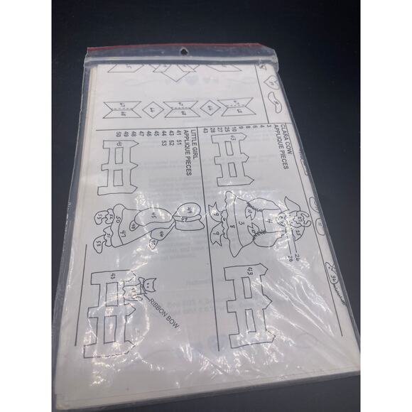 vintage Soft Cradle & Dolly sewing pattern #348C by Patch Press - Picture 2 of 2